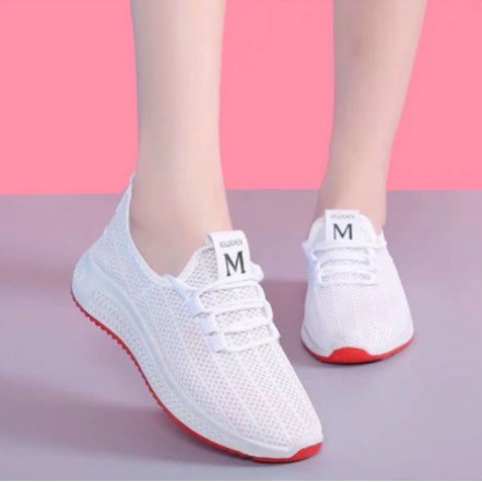 . รองเท้าผ้าใบ หุ้มส้น แฟชั่นผู้หญิง 098