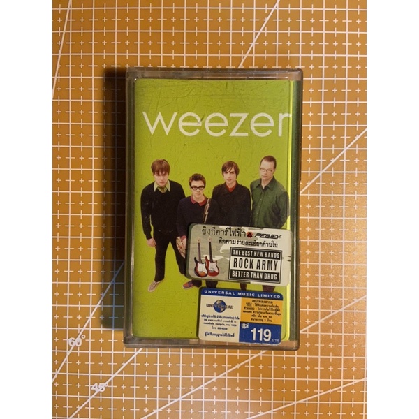 เทป Weezer Green Album Cassette