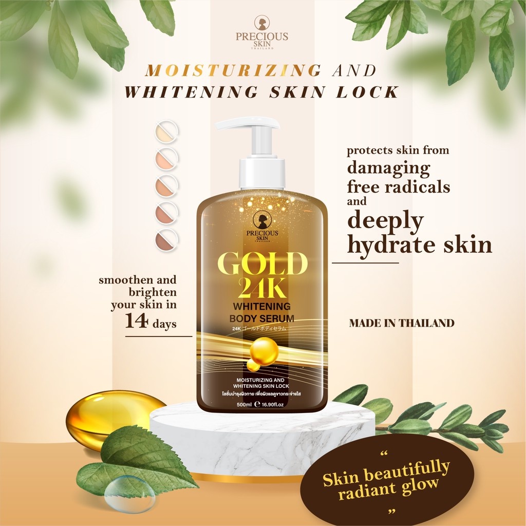 Gold 24k Whitening Body Serum