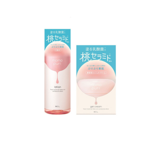 [ซื้อคู่คุ้มกว่า] MOMO PURI LOTION + GEL CREAM มอยส์เจอร์ไรซิ่ง โลชั่น 200 ml.+ เจลครีม 80g. เพื่อผิวชุ่มชื้น ฉ่ำ เด้ง