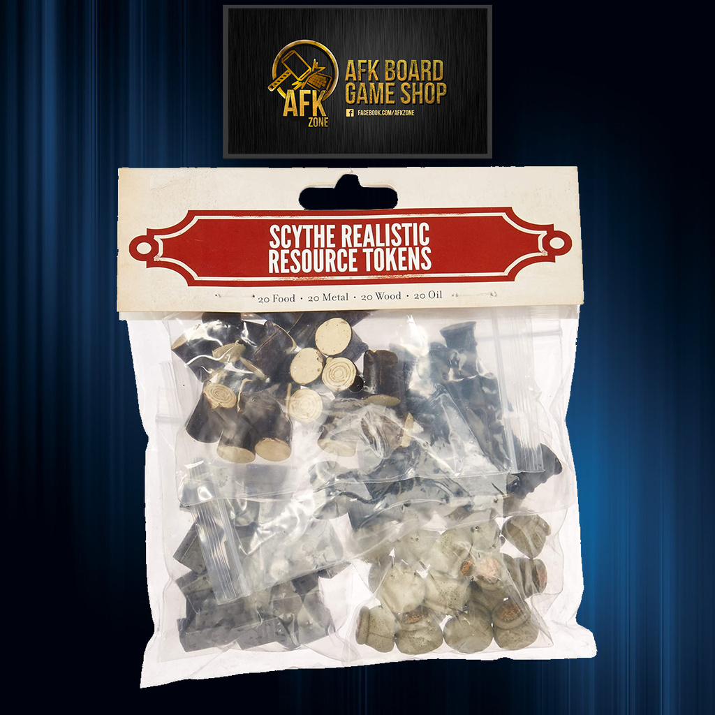 Scythe Realistic Resources - Board Game - บอร์ดเกม