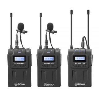 Boya BY-WM8 Pro-K2 ไมค์ไร้สาย UHF Wireless Microphone (ประกันศูนย์ 1 ปี)