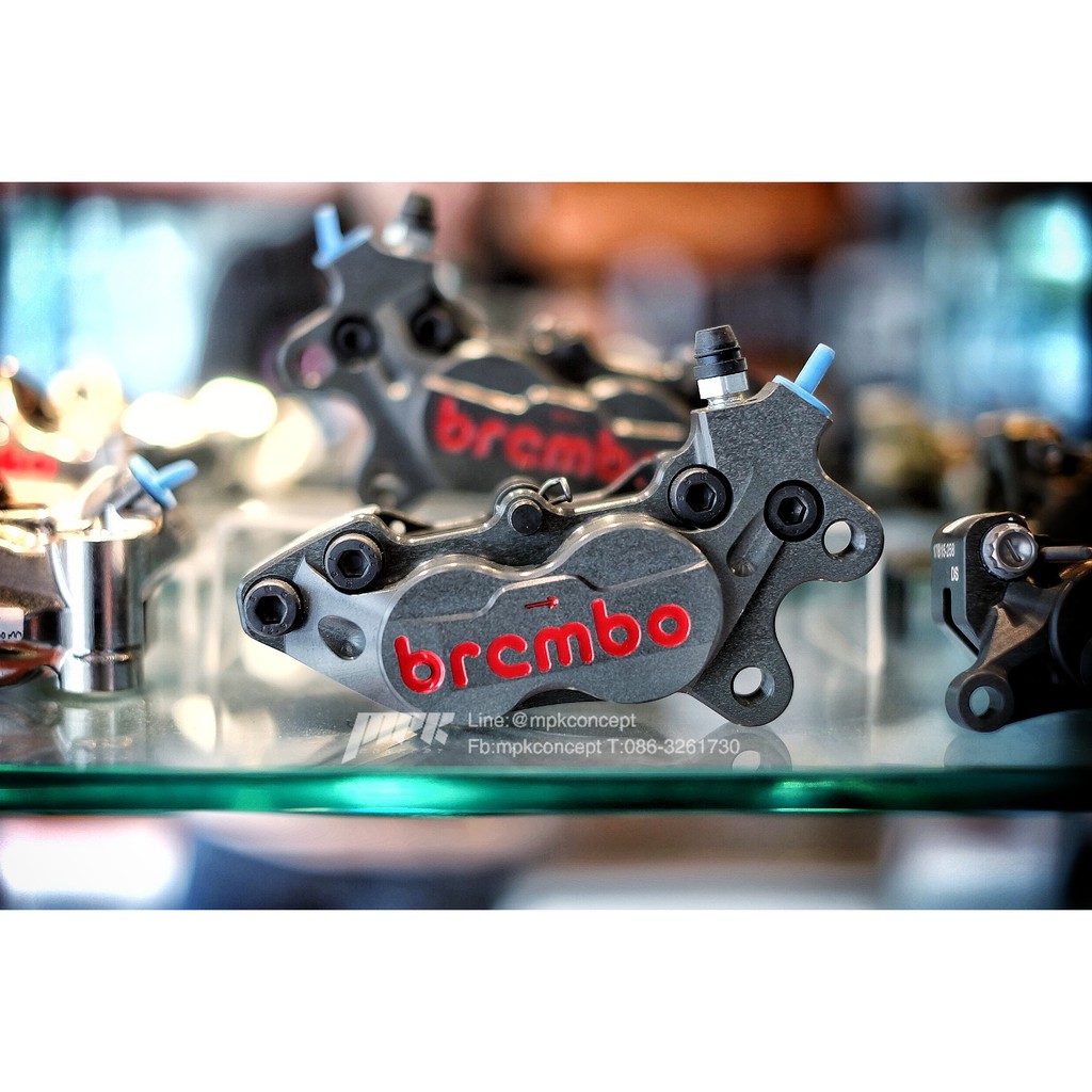 BREMBO 4 Pod Racing__ปั๊มเบรมโบ้ 4 พอตเรซซิ่งของแท้