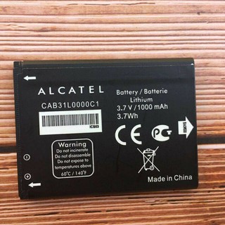 แบตเตอรี่ CAB31L0000C1 CAB31L0001C1 CAB31L0004C1 CAB31Y0004C1  Alcatel TRIBE 3041D A2001X A2000X