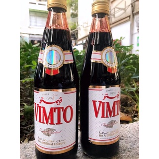 ♟◙◙Vimto Bottle710ml น้ำผลไม้เข้มข้นของ UAE น้ำผลไม้รสหวานและเปรี้ยวน้ำ Purple Juce Juce Raspberry