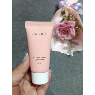 Laneige Moist Cream Cleanser 30ml.โฟมล้างหน้า