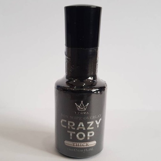 Crazy Top gel 'Thick' 14ml. 2ตัวเลือก 1ขวด และ 3ขวด ท้อปเจลแบบขวด 🇰🇷JinB ของแท้นำเข้าจากเกาหลี🇰🇷 พร้อมส่ง