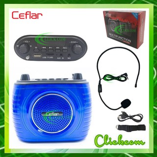 Ceflar Multi Function Speaker Bluetooth ลำโพงช่วยสอน บูลทูธ แบบคาดเอว รุ่น VA-213BT