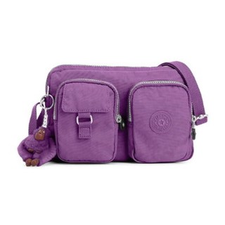 Kipling USA EMMA crossbody - Violet Purple ของแท้ พร้อมส่ง