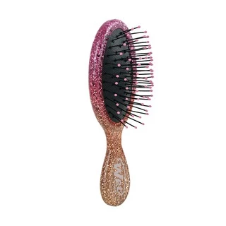 WET BRUSH แปรงหวีผมทรงรีขนาดเล็ก พกพา รุ่น CHAMPAGNE TOAST MINI DETANGLER