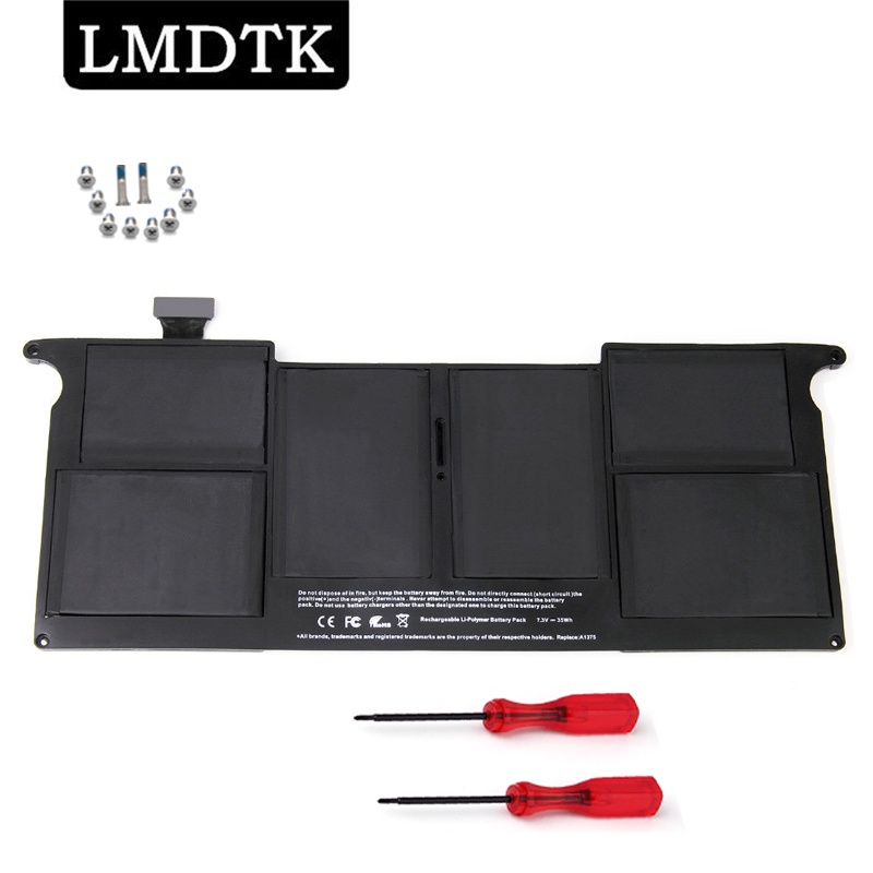 LMDTK New Laptop Battery For Apple MacBook Air 11" A1370 2010 Year  Replace A1375
