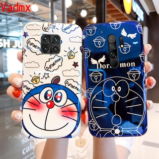 Blu-ray Doraemon Case Xiaomi Redmi 9 9A 9C Note 9 Pro Max 9s K30 Pro 10X 4G 5G Note 8 7 6 5 Pro 4 5A Prime K20 PRO Soft Case Cartoon Silicone Protective Soft Cover