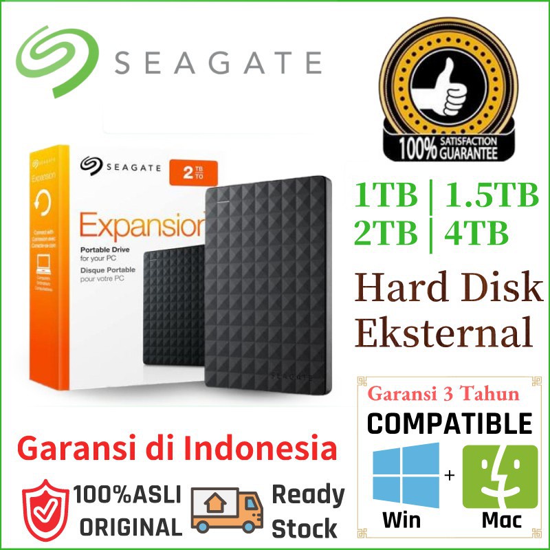 Seagate External Hard Disk USB 3.0 HDD 1TB 2TB Portable For Desktop Laptop MAC ₨
