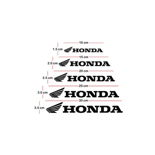 สติกเกอร์ HONDAปีก สติกเกอร์สะท้อนแสง 💥จัดส่งจากไทยภายใน 24ชม.💥