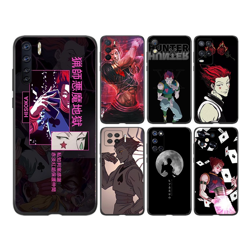 OPPO A74 F19 R9 F1 R9S A16 A96 Pro Plus Morow Hisoka Hunter x Hunter เคสโทรศัพท์ซิลิโคน