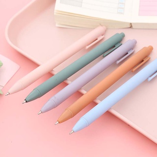 ปากกาเจล แบบแห้งเร็ว 0.5 มม. สีดํา สําหรับเขียนมาการอง สํานักงาน โรงเรียน