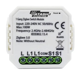 WATASHI IOT WIOT5015Z Zigbee Switch Module เปิด-ปิดไฟ Product type Zigbee Switch Module