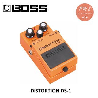 BOSS® Distortion DS-1 (Distortion Effects Pedal) พร้อมประกันศูนย์