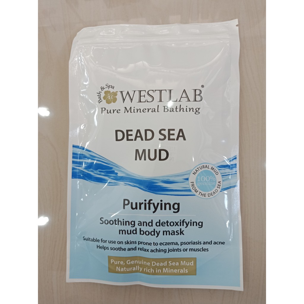 Westlab Dead Sea Mud โคลนพอกผิวจากทะเลสาบเดดซี 600g