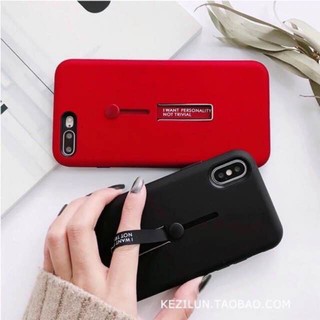 เคสกันกระแทก Samsung A12 A11 M11 A21S A10 A20 A30 A50 A10S A20S A30S A50S A70 A80 A6plus a7 2018 A2core สอดนิ้ว ตั้งได้