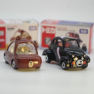 ของเล่นเด็กTomy Tomica โมเดลรถยนต์อัลลอยรูปหมีสีน้ําตาลบรรจุกล่อง