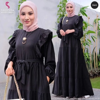 Ayunda ชุดเดรส วัสดุ CRINKLE Get Gamis (ไม่รวม HIJAB) RESLETING Front / BUSUI ชุดเดรส เสื้อคลุม แฟชั่น ล่าสุด สําหรับผู้หญิงชาวมุสลิม 2022