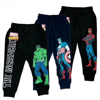 Marvel Boy Pants Spider-man captain america Hulk - กางเกงขายาวเด็กมาร์เวล พิมพ์ลายสไปเดอร์แมน ลายกัปตันอเมริกา ฮัค สินค้าลิขสิทธ์แท้100% characters studio
