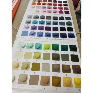 no.1-45 กระดุมปั้ม กระดุมผ้า สีพื้นขนาด 2 cm. มีราคาส่ง