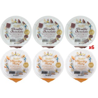 ﻿Diamond Grains Double Choco Granola 38g x 3Cups &amp;  Almond Granola 38g. x 3Cups