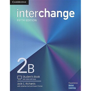 DKTODAY หนังสือแบบเรียน Interchange Level 2B Students Book with Online Self-Study (5ED)