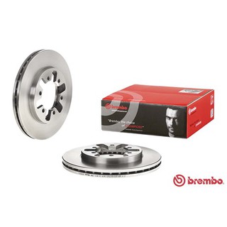 จานเบรคหน้า NISSAN BIG-M D21 2WD 4X2 1985-1998 FRONTIER D22 2WD 4X2 1999-2008 URVAN E24 1986-1997 09 5059 10 BREMBO