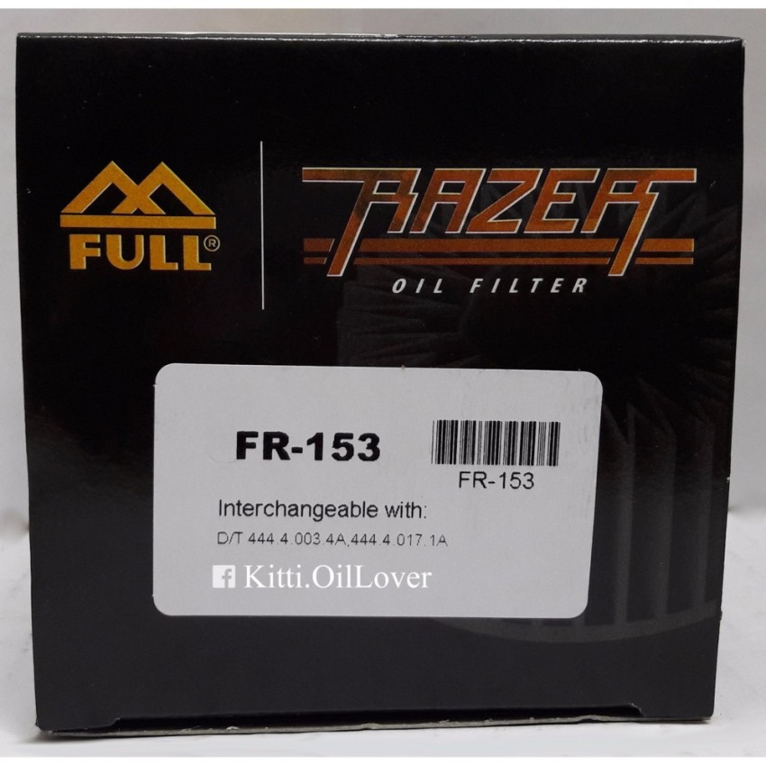 Full Racing Razer ไส้กรองน้ำมันเครื่อง Big bike FR-153 Ducati ทุกรุ่น ยกเว้น Panigale FR153 FR 153 ด