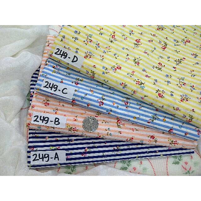 KATUN Poplin ผ้าคอตตอนญี่ปุ่น (KTN 29) กว้าง 1.50 - ราคาต่อ 0.5m