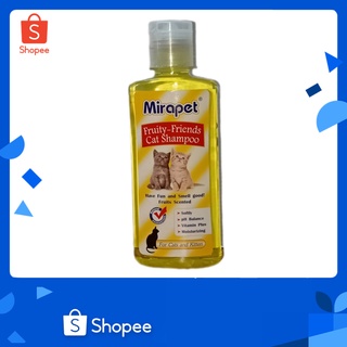 Mirapet แชมพู สำหรับลูกแมว กลิ่นหอมผลไม้ ขนาด 250 ml