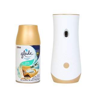 เครื่องจ่ายสเปรย์อัตโนมัติ + รีฟิลล์ กลิ่นโอเชี่ยนเอสเคป Glade Automatic Spray Dispenser + Refill, Ocean Escape Scape Gl