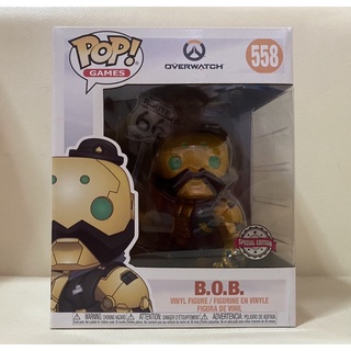 Funko Pop BOB Overwatch Gold Exclusive 558 ขนาด 6 นิ้ว