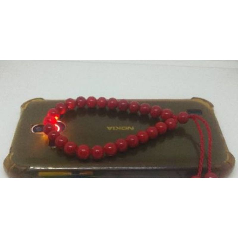 Merah RED STONE BRACELET / RED KORAL TASBIH BRACELET / MARJAN STONE BRACELET