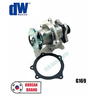 ปั๊มน้ำ (water pump) ฮัมเมอร์ HUMMER H3 L5 3.5L ปี 2006