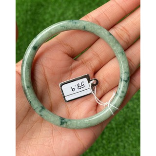 JB58004 หยก พม่า แท้ Jade กำไลหยก (Jadeite bracelet) พม่า (Myanmar)