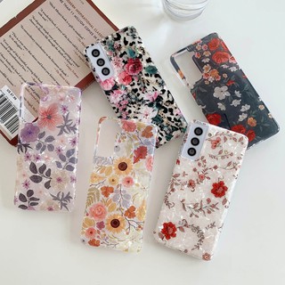 แฟชั่น รูปแบบเปลือก ฤดูร้อน ดอกไม้สด เคส Samsung Galaxy s21 s21 plus ultra A52S A71 A51 A72 A32 A52 A70 A30S A50 A50S 5G case tpu ซิลิก้าเจล เปลือกนิ่ม