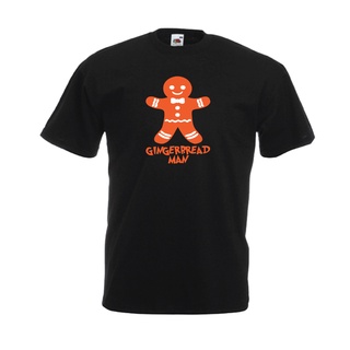 เสื้อยืดพิมพ์ลาย Cool Gingerbread Man แฟชั่นผู้ชาย