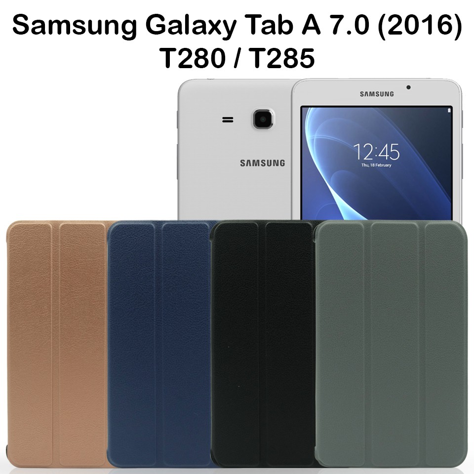 เคสสมาร์ท ซัมซุง แท็ปเอ 7.0 (2016) ที285 Smart Case Foldable Cover For Samsung Galaxy Tab A 7.0 (2016) T285 (7.0")