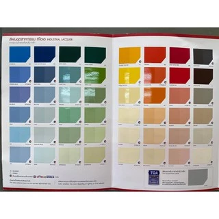 สีพ่นอุตสาหกรรม สีพ่นเฟอร์นิเจอร์ สีพ่นแห้งเร็ว TOA (เงา/กึ่งเงา/ด้าน) ขนาด 1/4 แกลลอน (0.875ลิตร)