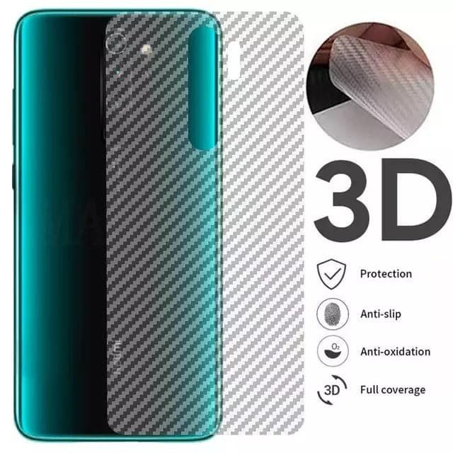 Samsung J5 / J5 2016 / J5 Prime / J5 Pro Skin Carbon Back Garskin Anti-Scratch Back