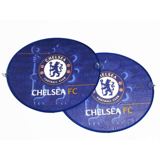 ลิขสิทธิ์แท้ เชลซี แพ็คคู่ บังแดดข้าง ที่บังแดดกระจกข้าง รถยนต์ Chelsea Car Side Window Sun Shade Sunshade