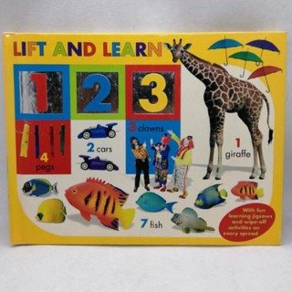 Lift and Learn 1 2 3. Jigsaws and wipe -off. by Inc. Penton Overseas-31