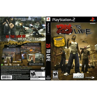 แผ่นเกมส์ PS2  25 to Life   คุณภาพ ส่งไว (DVD)