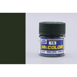 สีสูตรทินเนอร์ Mr.Color C15 IJN GREEN Nakajima