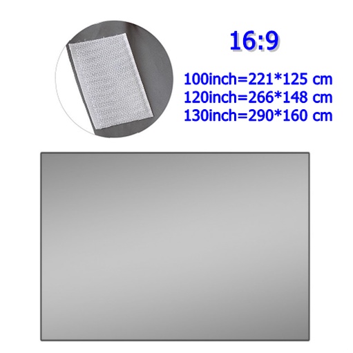 ALR Screen จอโปรเจคเตอร์ขนาด 100,120,130 นิ้ว เพิ่มแสงและสี คมชัดเพิ่มสูงถึง 2.5 เท่า