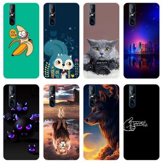 เคสสำหรับ Vivo V15 Pro Case Silicone Back Cover Soft Casing Vivo V15 Pro V15Pro cartoon TPU เคส